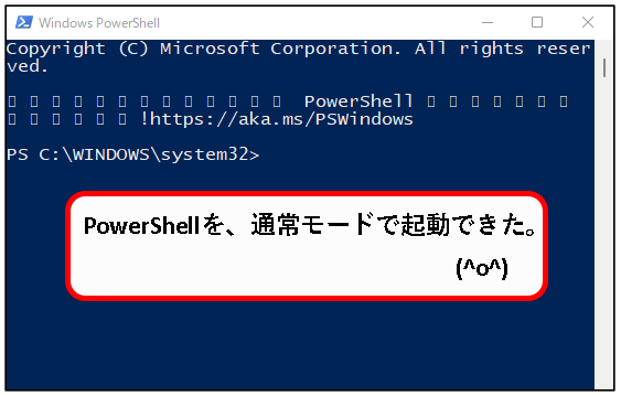 「【windows11】PowerShellを起動する方法」説明用画像32