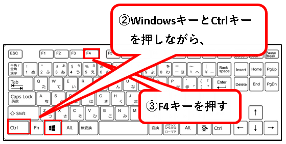「【Windows11】デスクトップの切り替えかた（設定と使い方）」説明用画像44