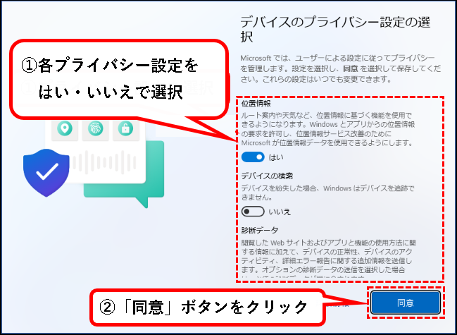 「【Windows11】ユーザーアカウントを追加する方法」説明用画像29